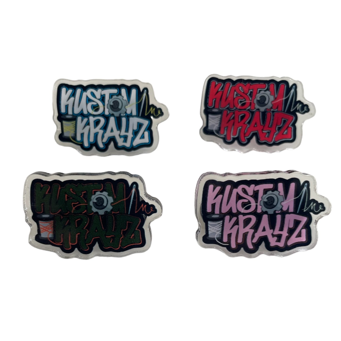 Kustom Krayz (Acrylic Pin)