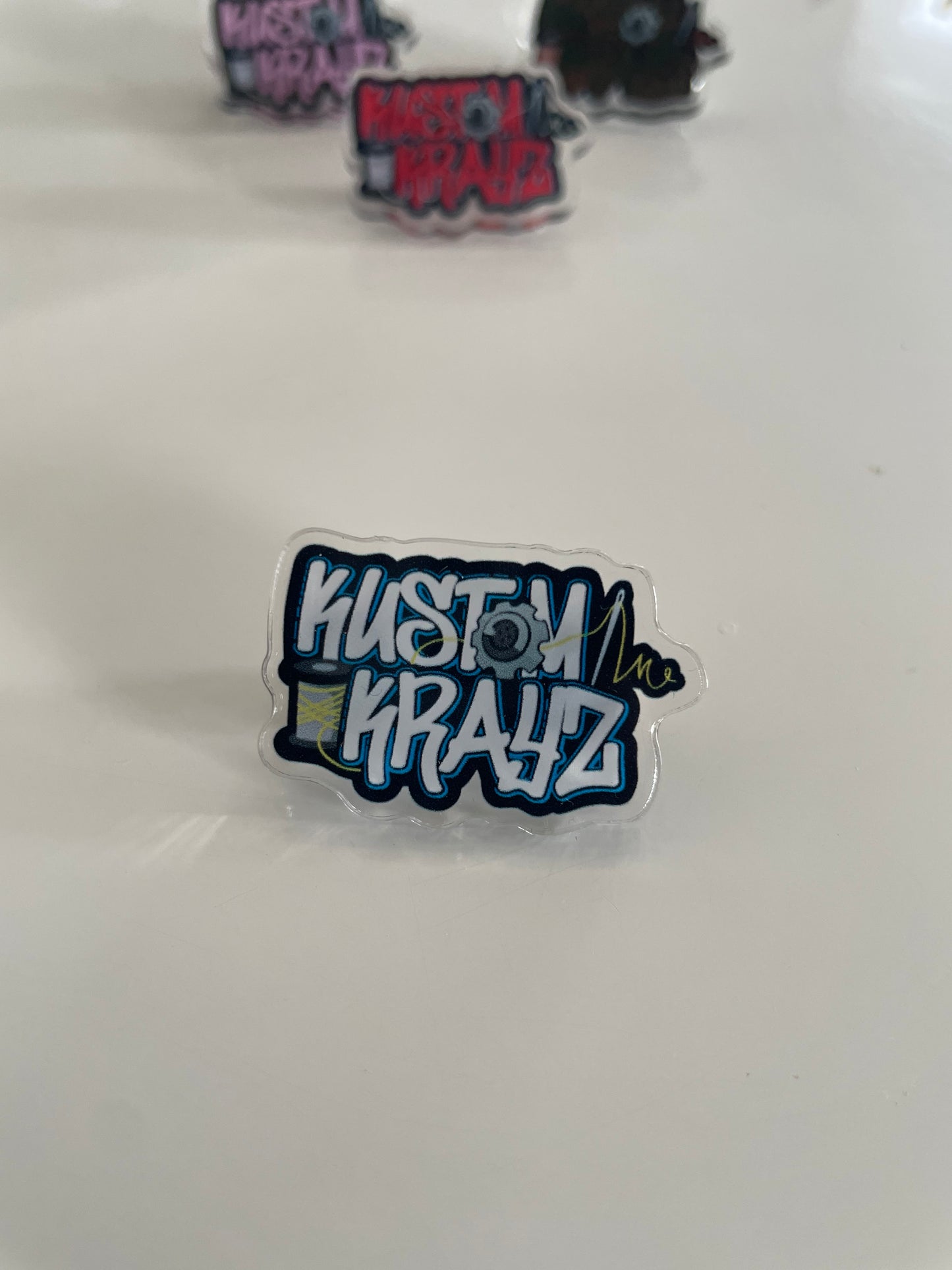 Kustom Krayz (Acrylic Pin)