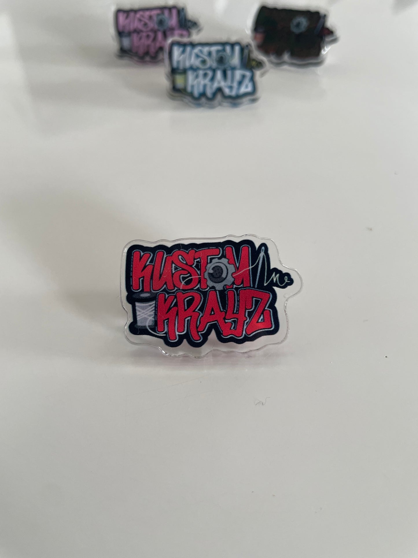 Kustom Krayz (Acrylic Pin)