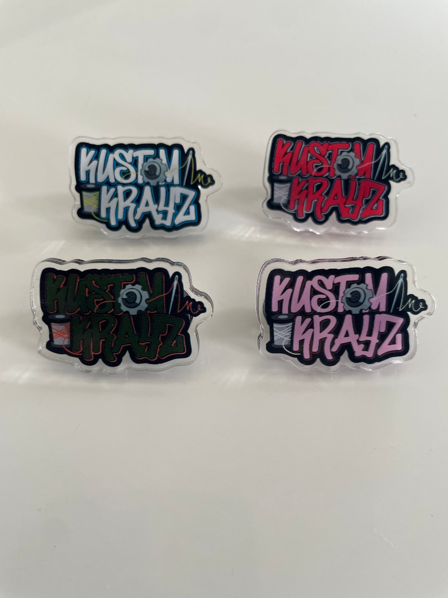 Kustom Krayz (Acrylic Pin)